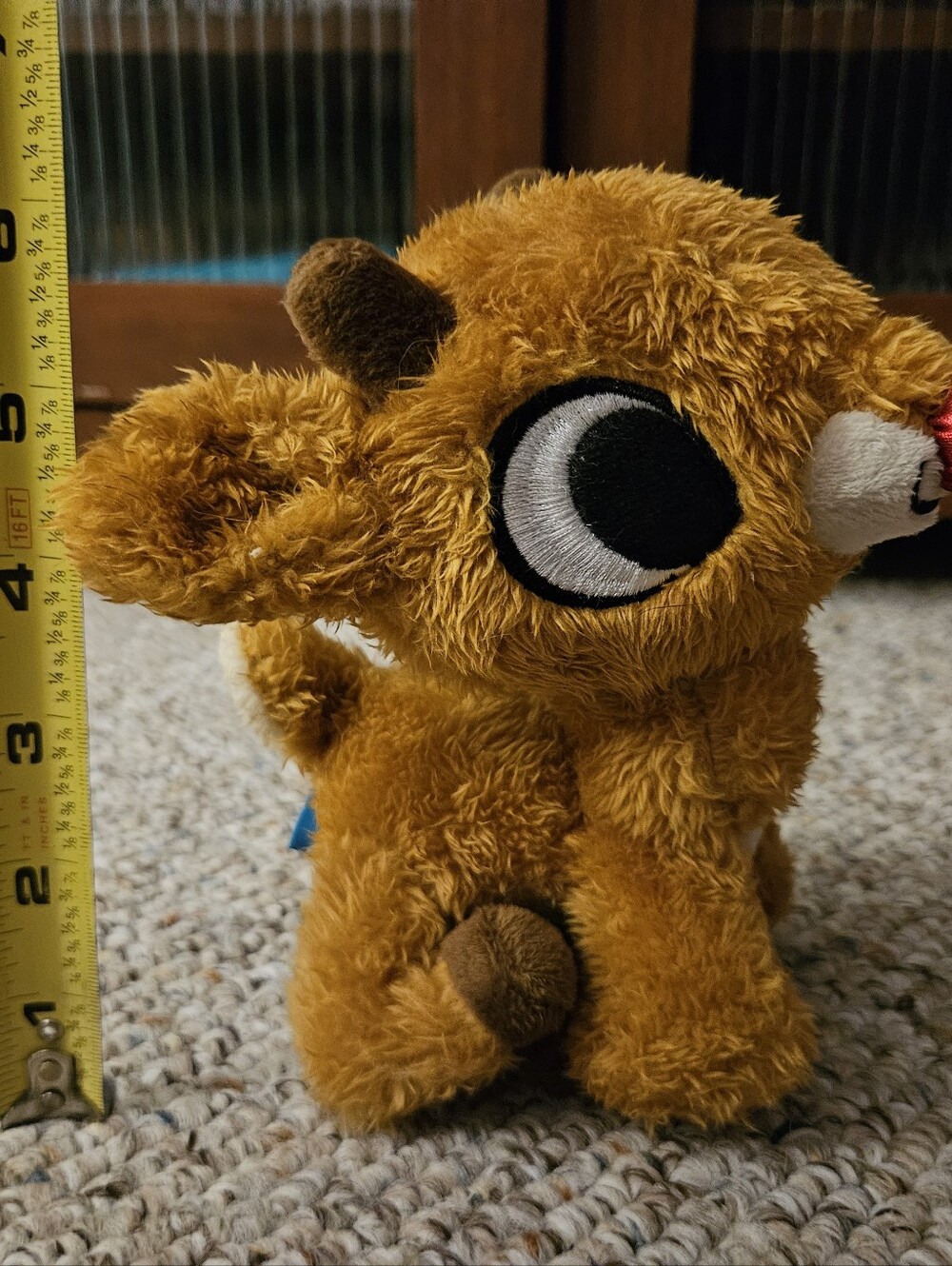 Bark Rudolph The Red Nosed Reindeer Dog Toy - Picture 7 of 7